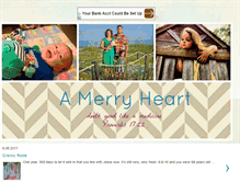 Tablet Screenshot of amerryheartblog.com
